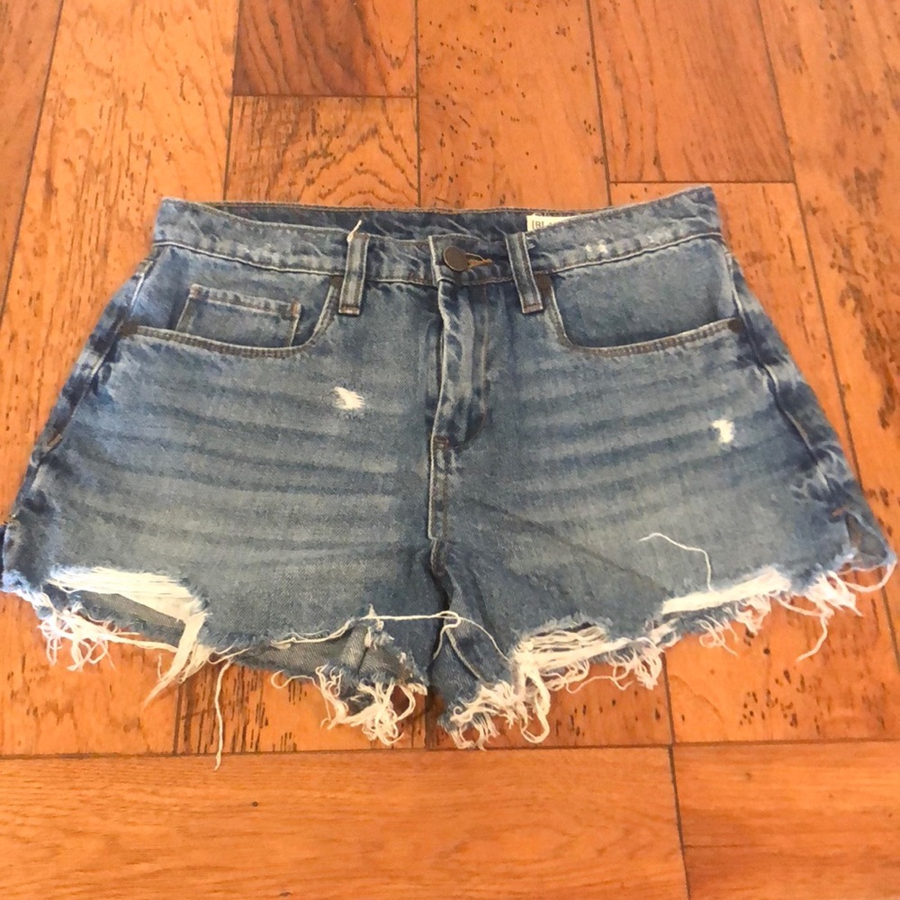 Blank nyc denim high rise shorts